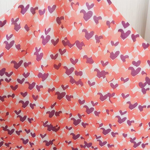 GAP Women's Pink Coral Heart Drapy Camisole Size M - Picture 3 of 12